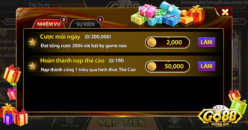 Go88 - Cổng game Go88 COM đổi thưởng - Go88 club tài xỉu 22 Khuyến mãi tại Go88 có gì hot?
