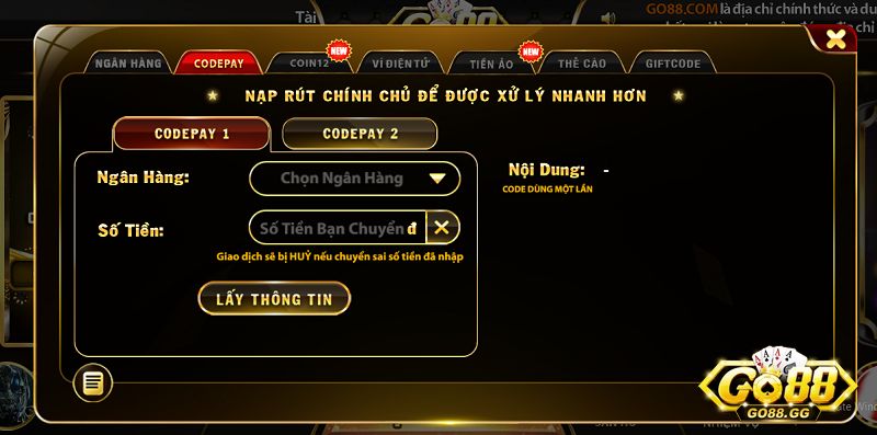 Go88 - Cổng game Go88 COM đổi thưởng - Go88 club tài xỉu 24 Nạp tiền tại Go88